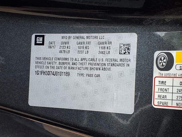 2018 Chevrolet Camaro Vehicle Photo in San Antonio, TX 78230-1001
