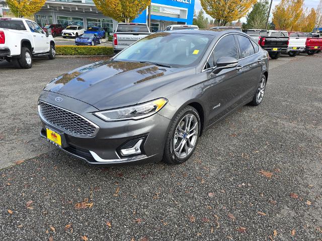 Used 2019 Ford Fusion Hybrid Titanium with VIN 3FA6P0RU5KR262665 for sale in Monroe, WA