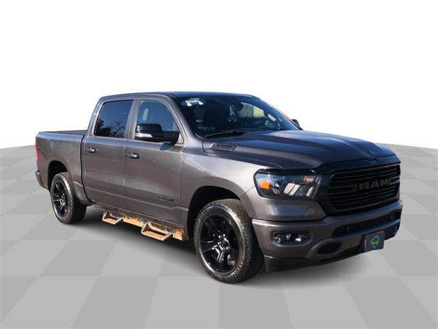 Used 2021 RAM Ram 1500 Pickup Big Horn/Lone Star with VIN 1C6SRFFT4MN599987 for sale in Hermantown, Minnesota