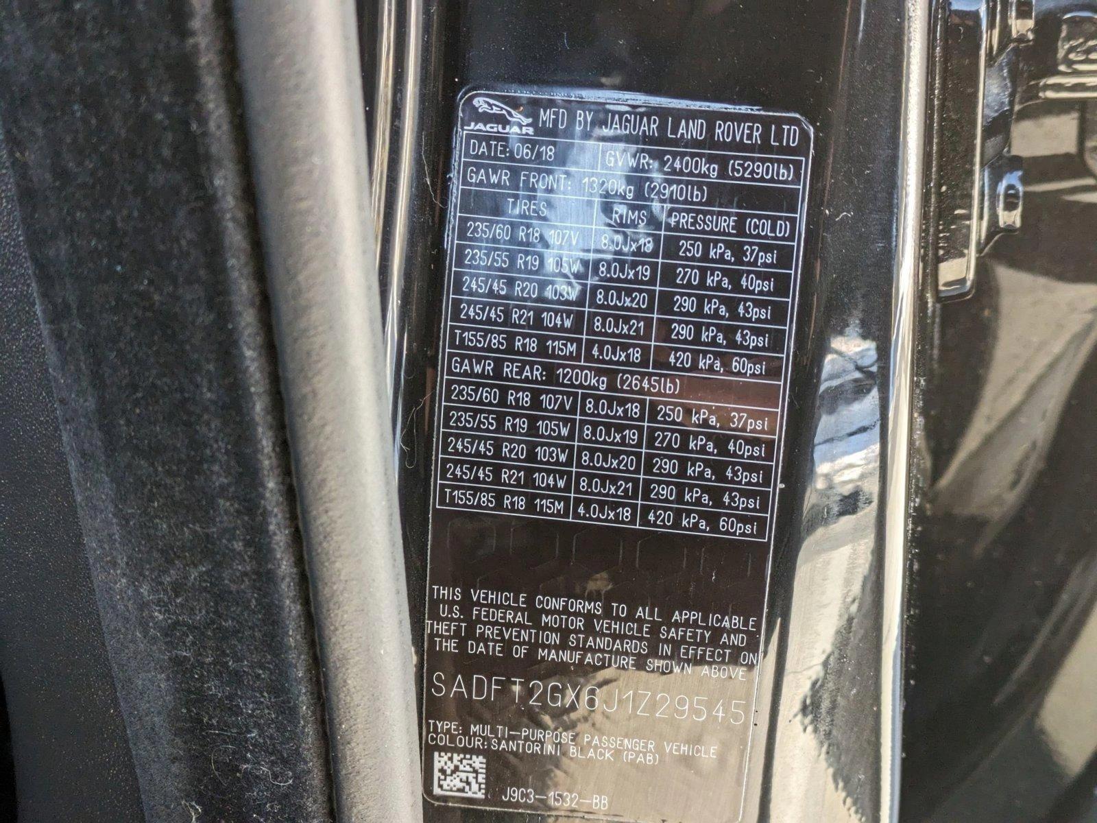 2018 Jaguar E-PACE Vehicle Photo in Rockville, MD 20852