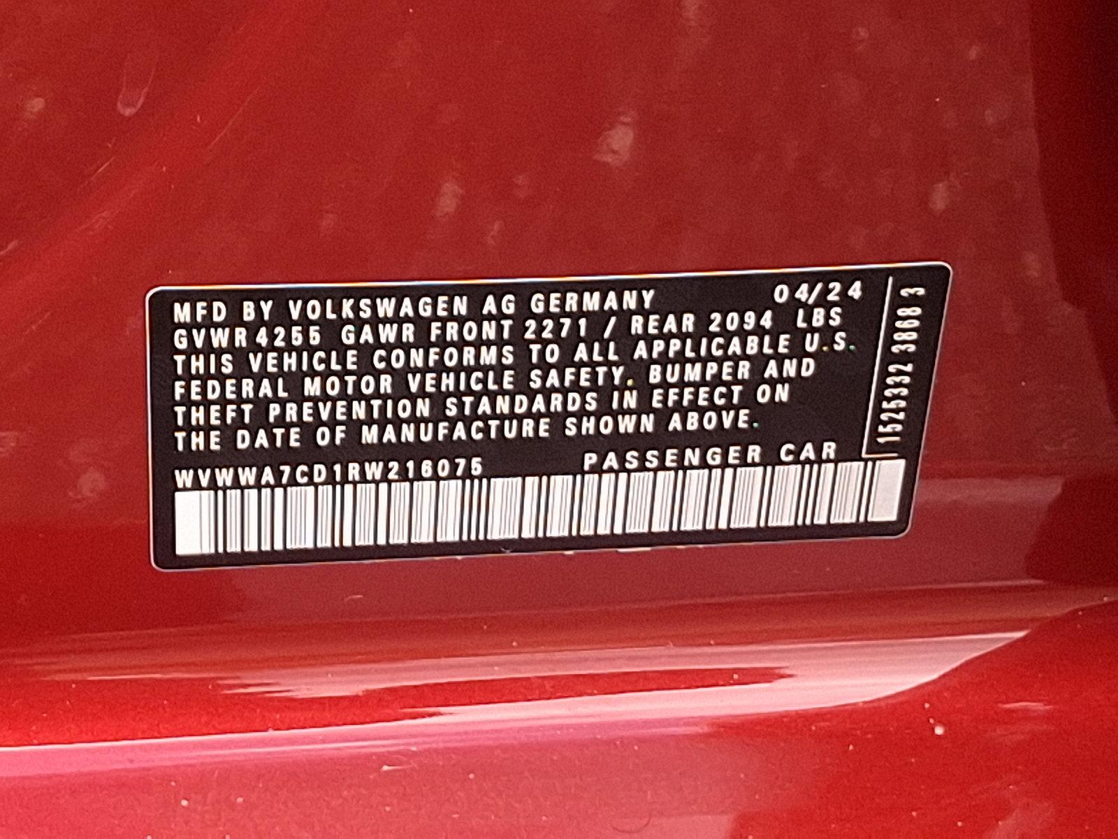 2024 Volkswagen Golf GTI Vehicle Photo in Trevose, PA 19053