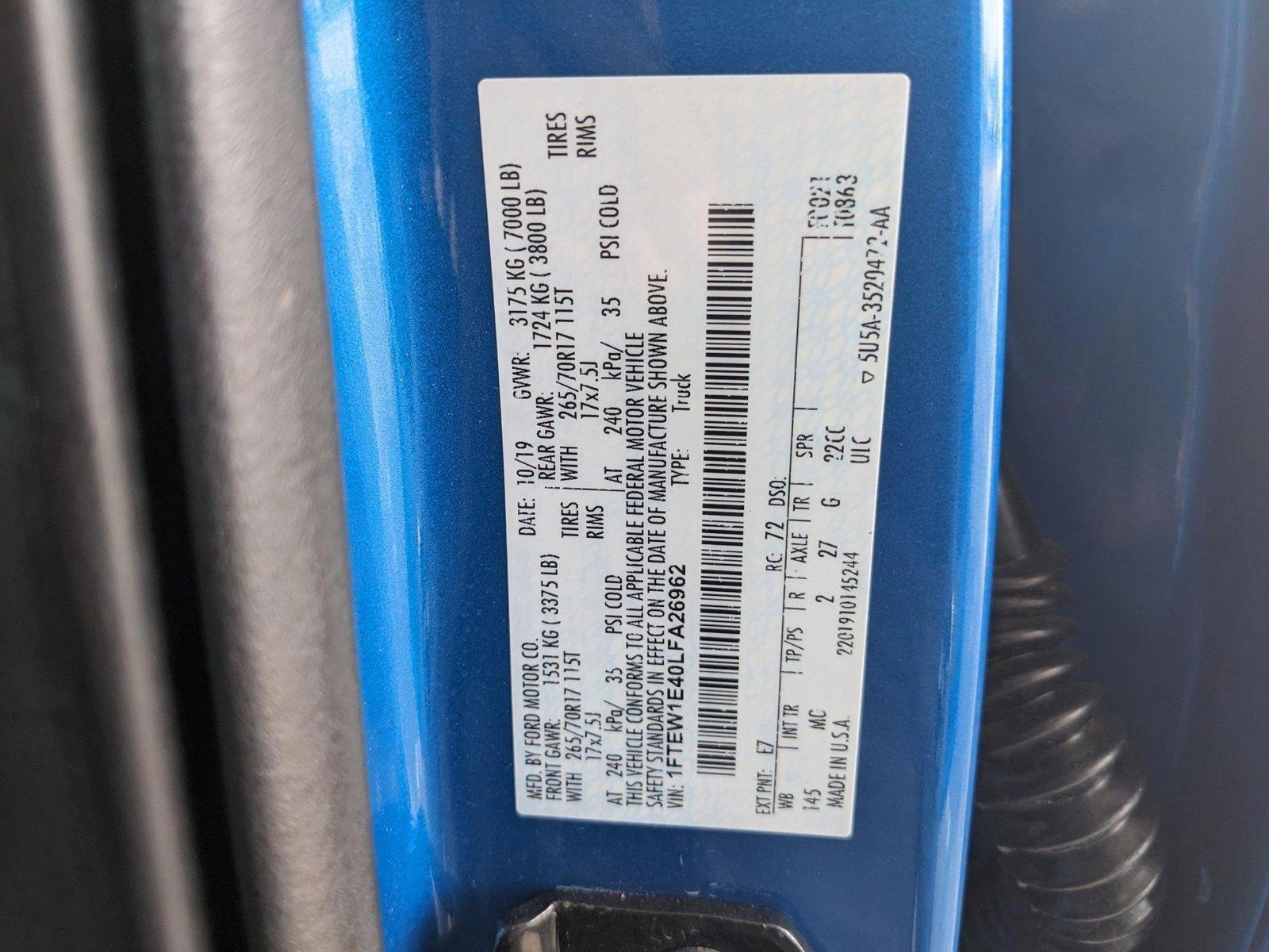 2020 Ford F-150 Vehicle Photo in HOUSTON, TX 77034-5009