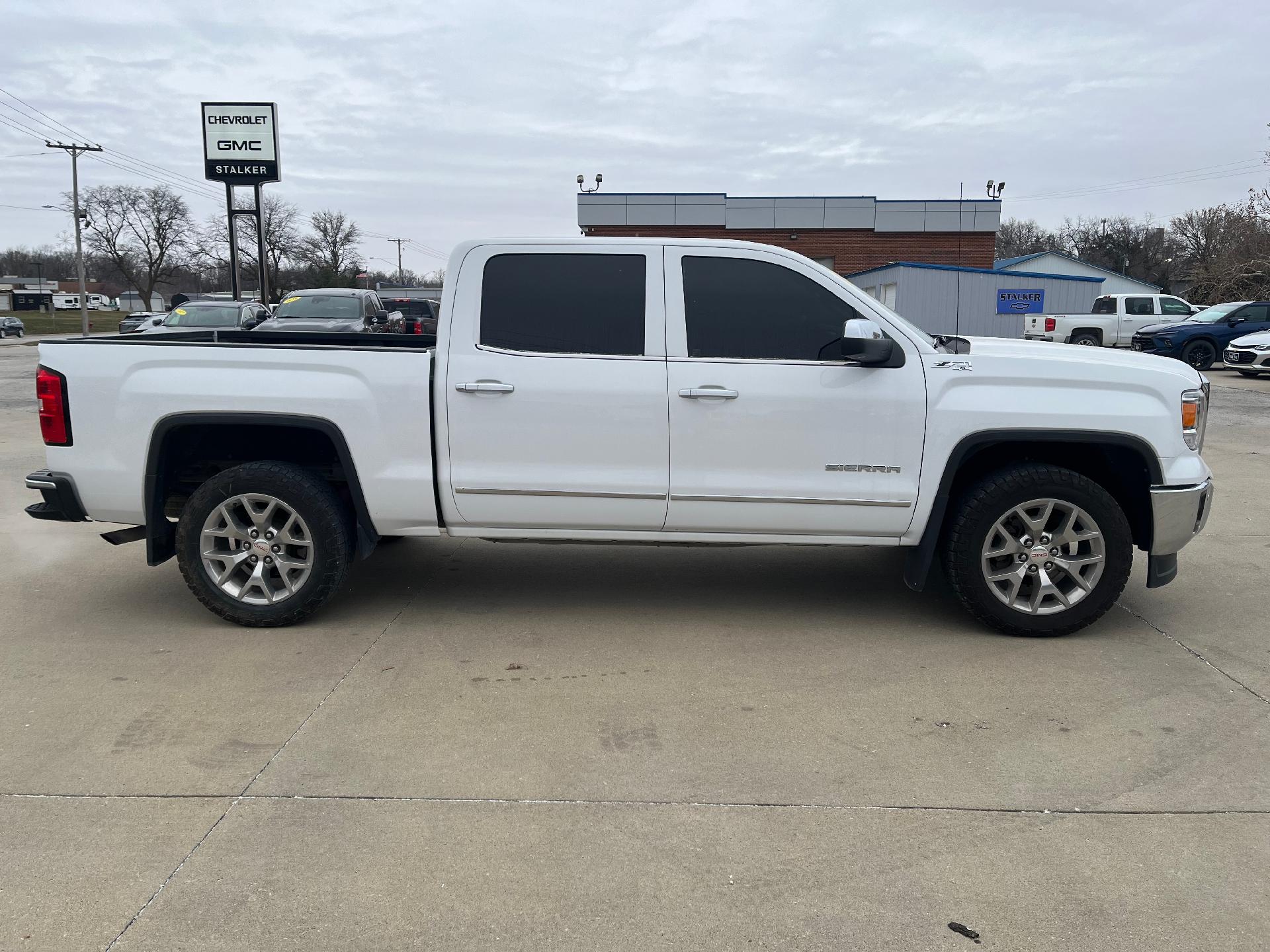 Used 2015 GMC Sierra 1500 SLT with VIN 3GTU2VEC9FG447149 for sale in Creston, IA