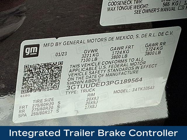 2023 GMC Sierra 1500 Vehicle Photo in DANBURY, CT 06810-5034
