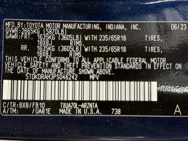 2023 Toyota Highlander Vehicle Photo in Appleton, WI 54914