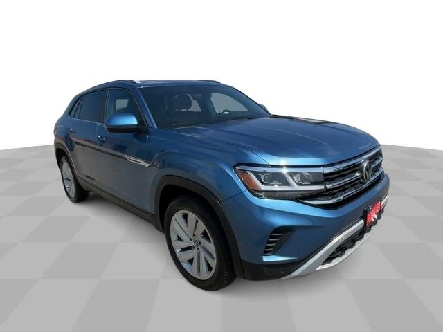 Used 2020 Volkswagen Atlas Cross Sport SE w/Tech R-Line with VIN 1V26E2CA2LC229924 for sale in Platteville, WI