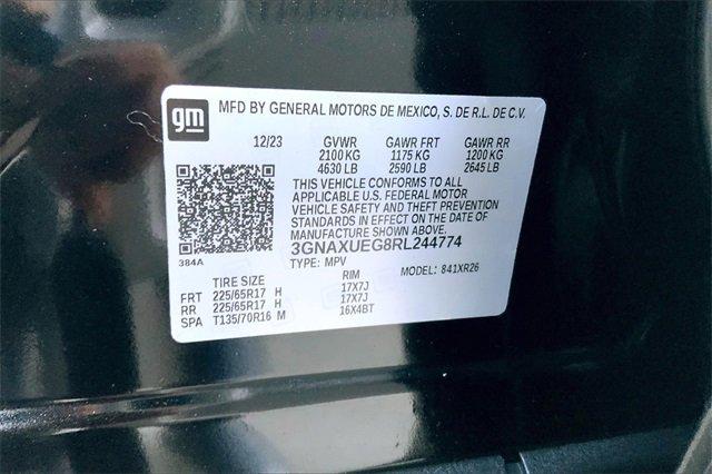 2024 Chevrolet Equinox Vehicle Photo in TOPEKA, KS 66609-0000