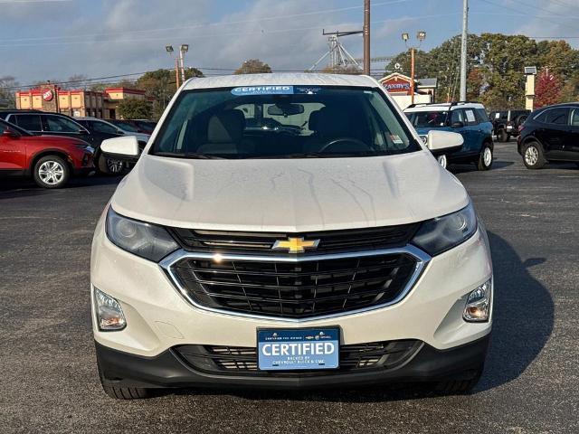 Certified 2021 Chevrolet Equinox LT with VIN 3GNAXUEV8ML349967 for sale in Lawrenceburg, TN