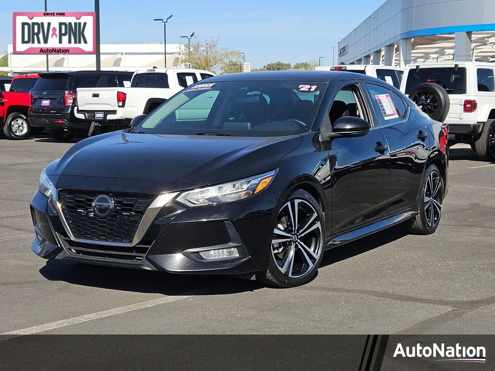 2021 Nissan Sentra Vehicle Photo in MESA, AZ 85206-4395