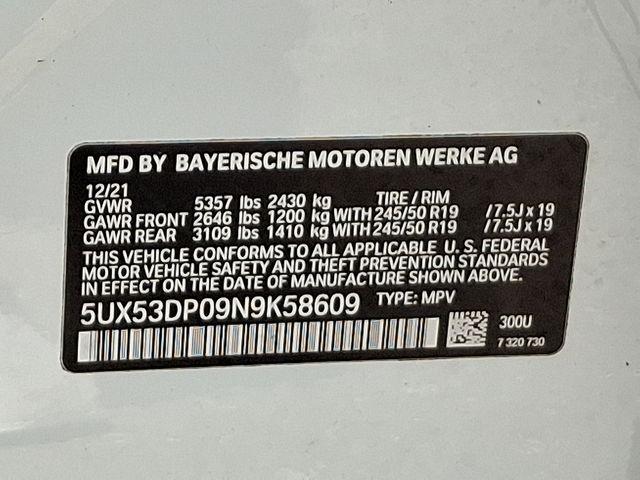 2022 BMW X3 Vehicle Photo in DANBURY, CT 06810-5034