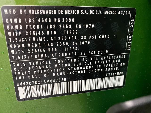 2025 Volkswagen Taos Vehicle Photo in Appleton, WI 54913