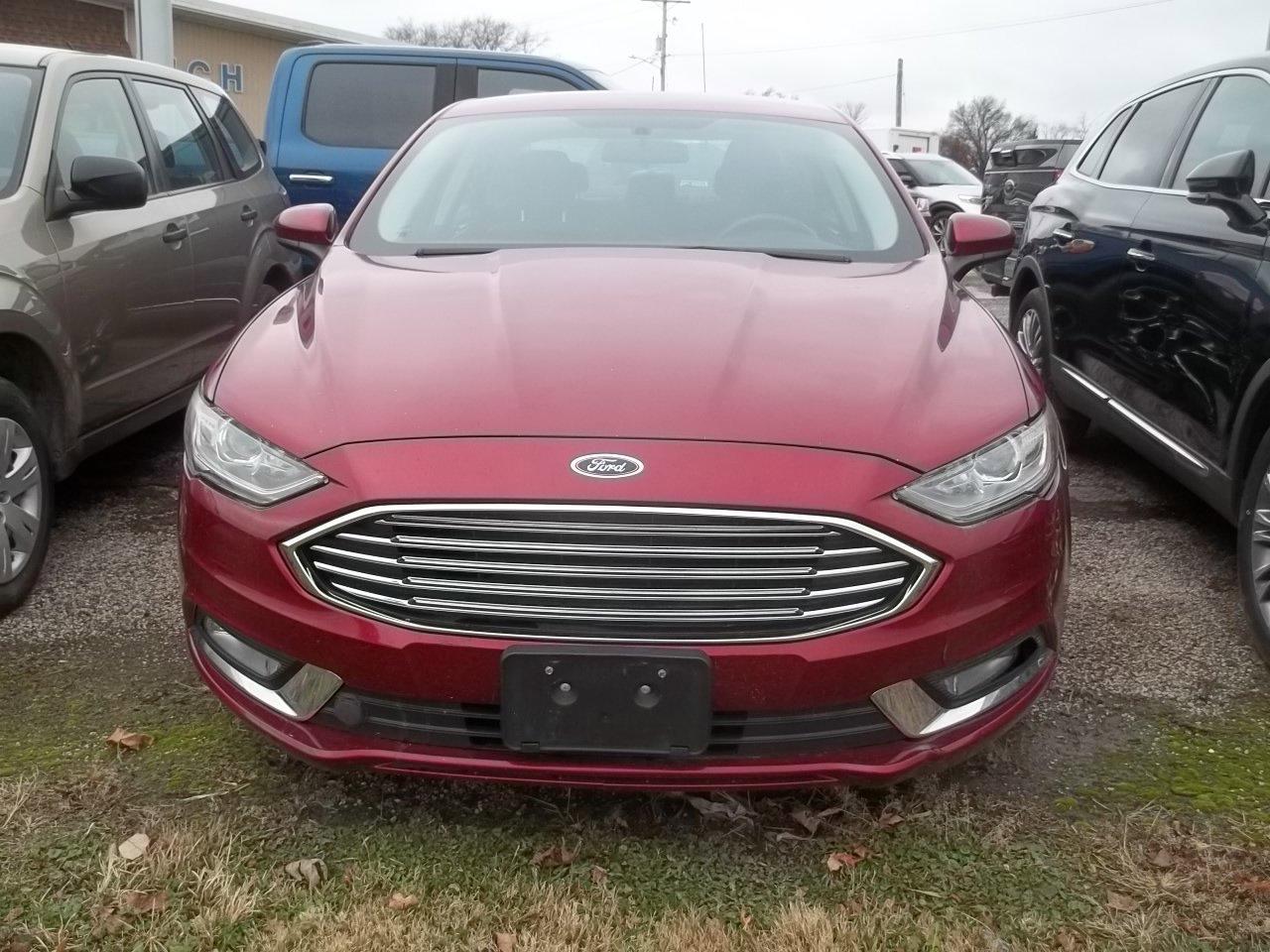 Used 2017 Ford Fusion S with VIN 3FA6P0G77HR333578 for sale in Delavan, IL