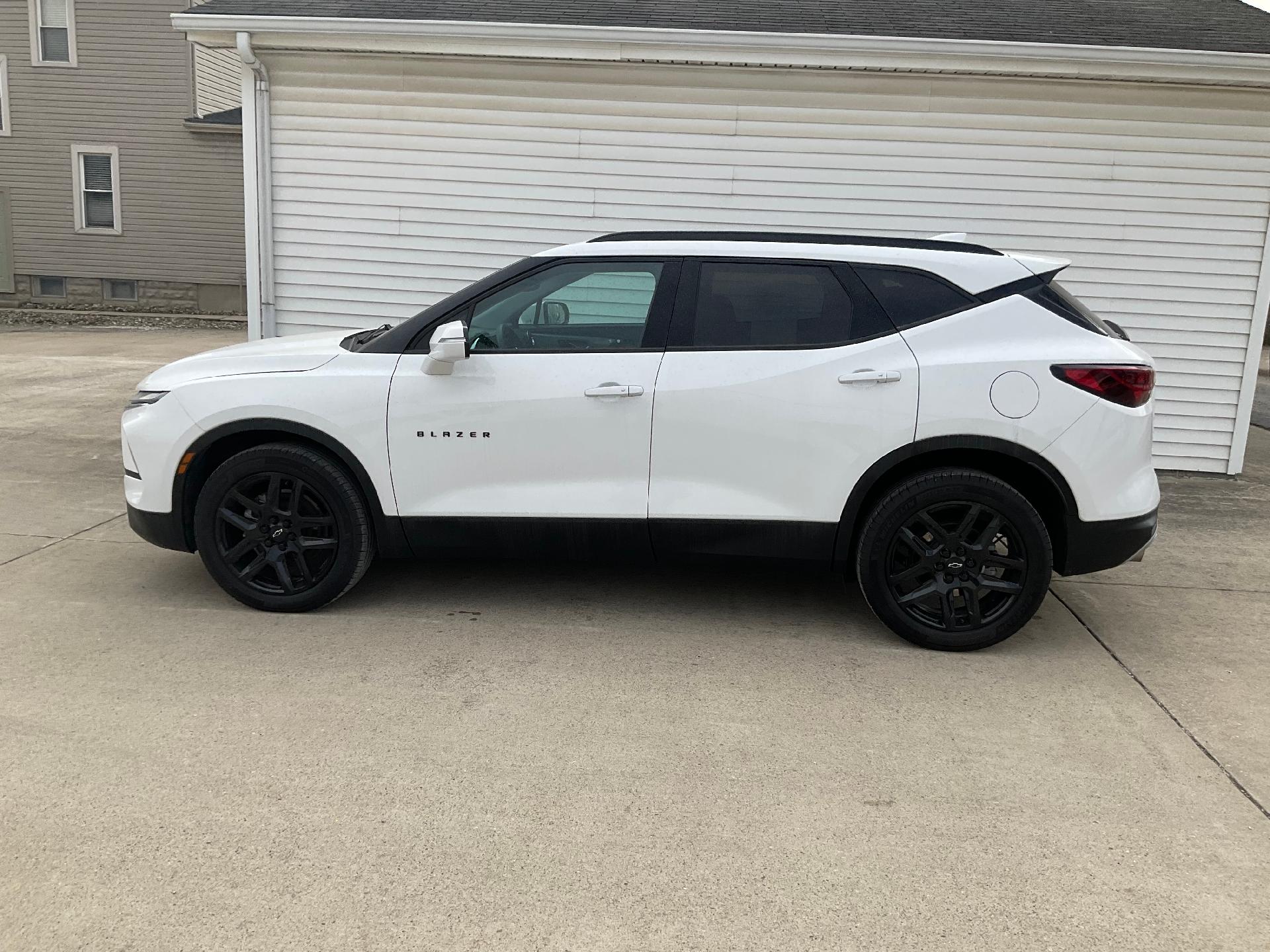 Used 2023 Chevrolet Blazer 3LT with VIN 3GNKBJRS9PS158344 for sale in Bellaire, OH