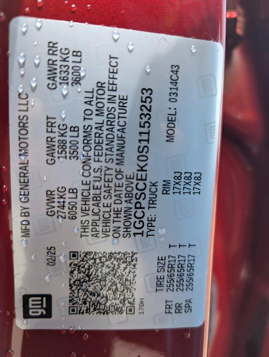 2025 Chevrolet Colorado Vehicle Photo in CORPUS CHRISTI, TX 78412-4902