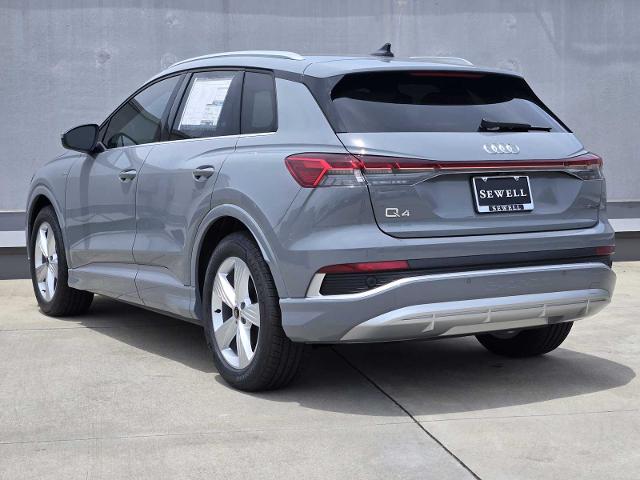 2025 Audi Q4 e-tron Vehicle Photo in SUGAR LAND, TX 77478