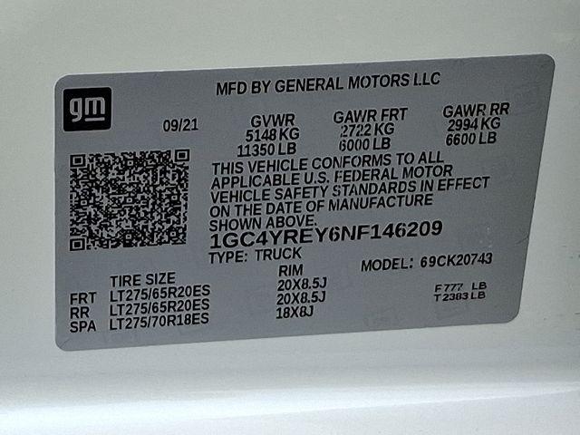 2022 Chevrolet Silverado 2500 HD Vehicle Photo in DANBURY, CT 06810-5034