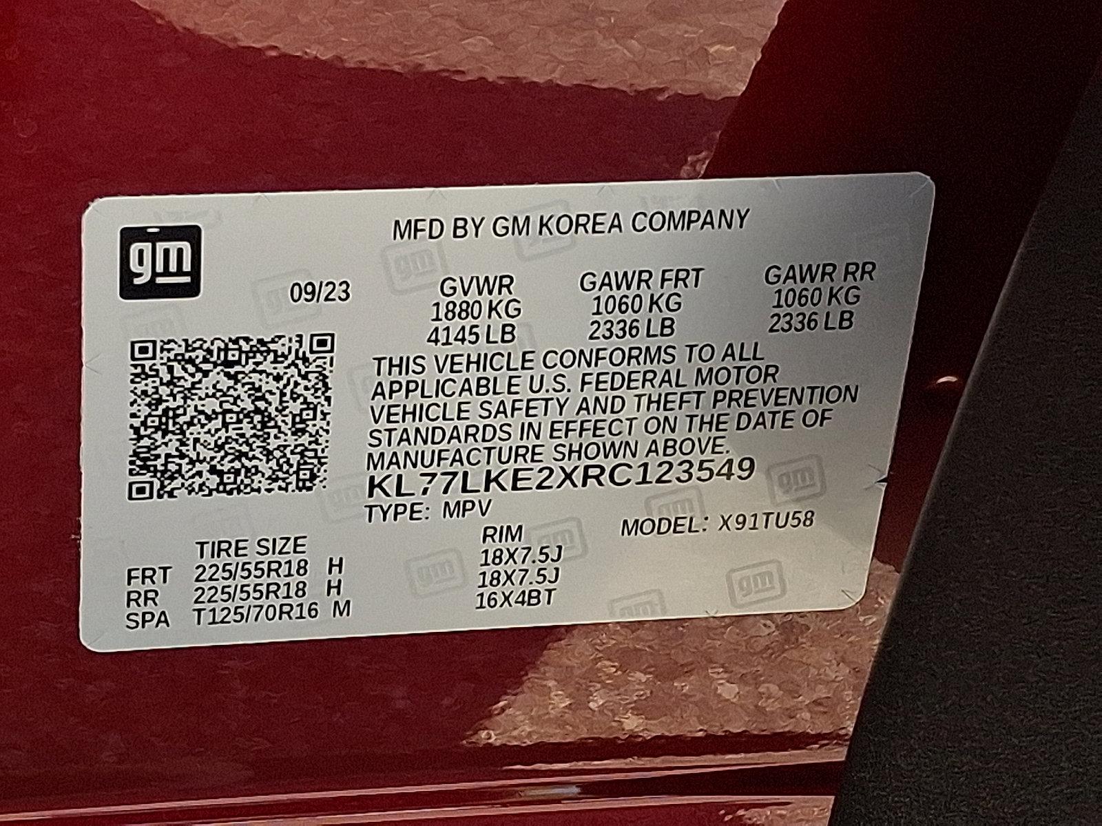 2024 Chevrolet Trax Vehicle Photo in Mechanicsburg, PA 17050
