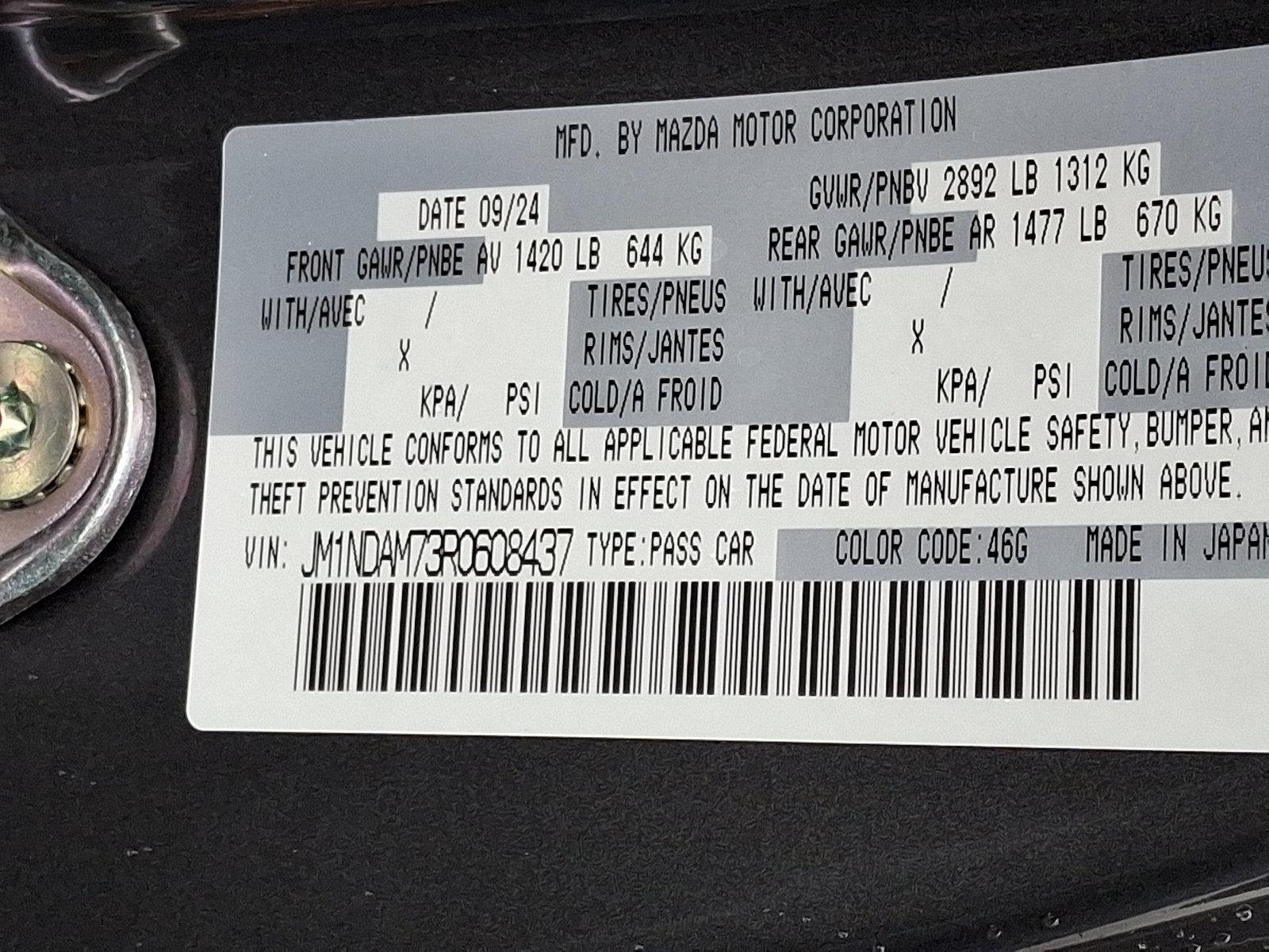 2024 Mazda MX-5 Miata RF Vehicle Photo in Trevose, PA 19053