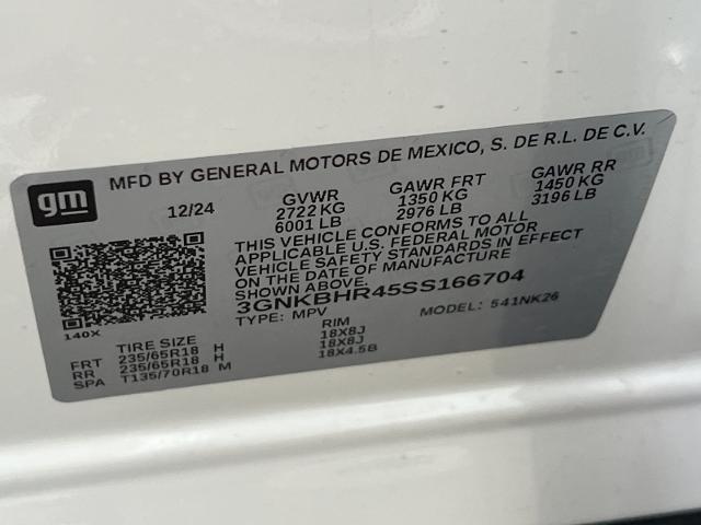 2025 Chevrolet Blazer Vehicle Photo in PITTSBURG, CA 94565-7121