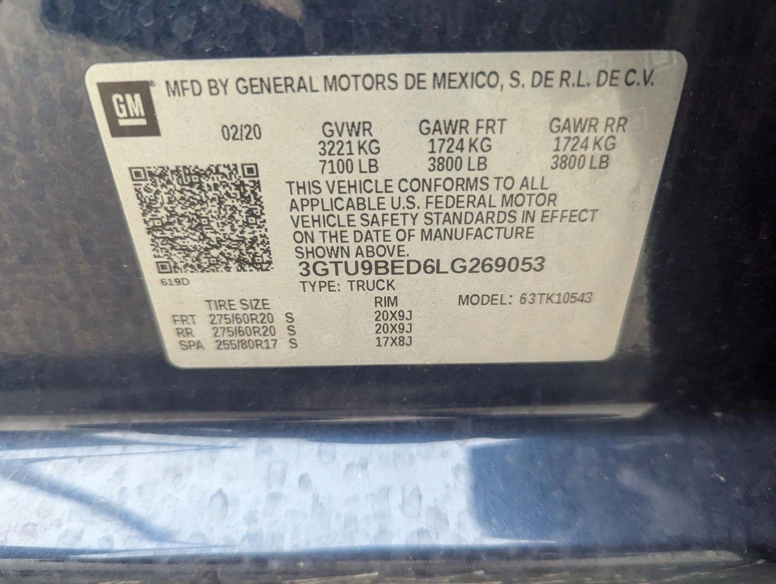 2020 GMC Sierra 1500 Vehicle Photo in CORPUS CHRISTI, TX 78412-4902