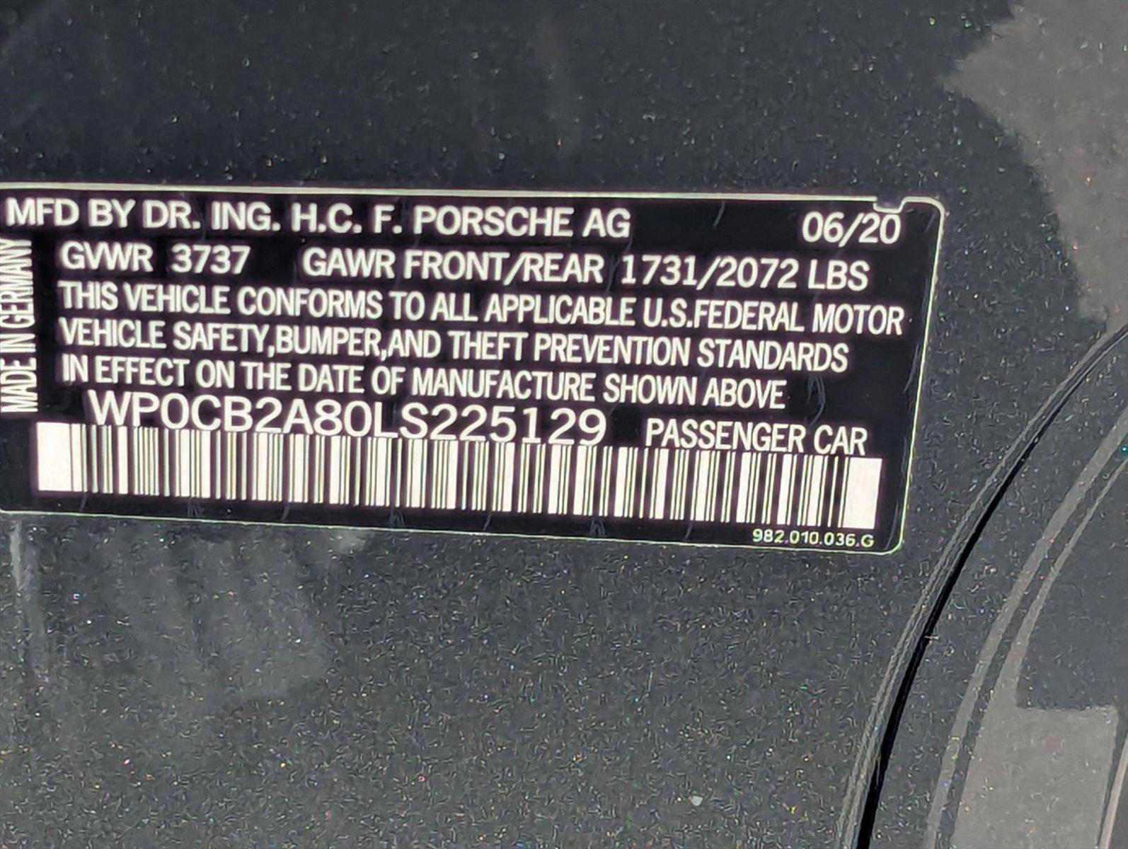 2020 Porsche 718 Boxster Vehicle Photo in Delray Beach, FL 33444