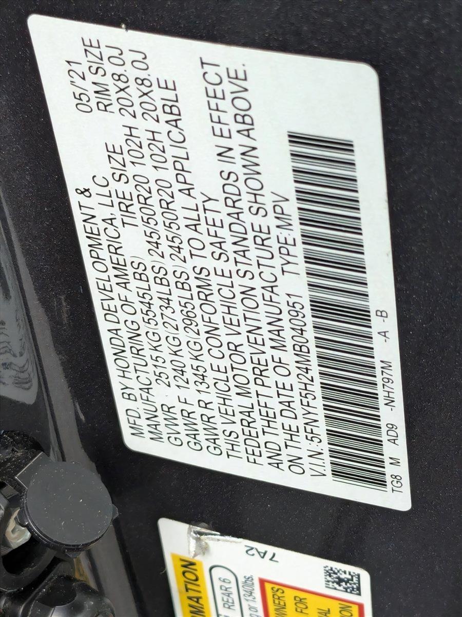 2021 Honda Pilot Vehicle Photo in Miami, FL 33015