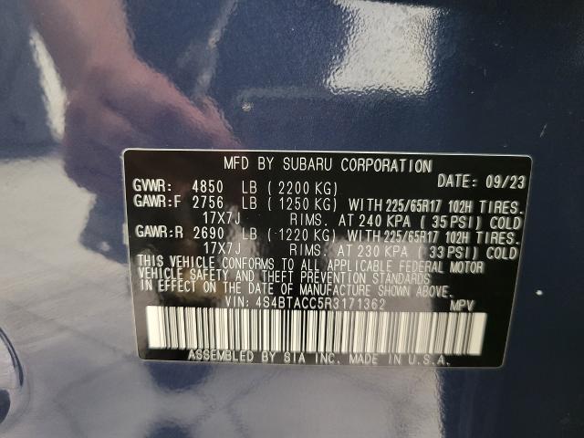 2024 Subaru Outback Vehicle Photo in NEENAH, WI 54956-2243