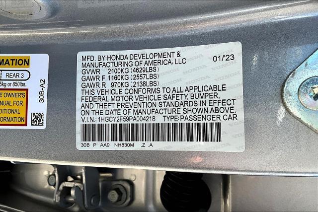2023 Honda Accord Hybrid Vehicle Photo in Grapevine, TX 76051