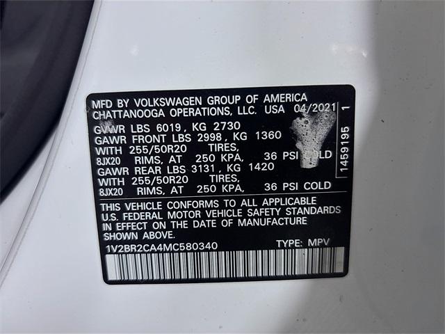 2021 Volkswagen Atlas Vehicle Photo in Puyallup, WA 98371