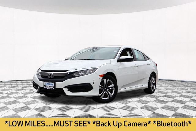 Used 2016 Honda Civic LX with VIN 19XFC2F50GE088193 for sale in Mc Henry, IL