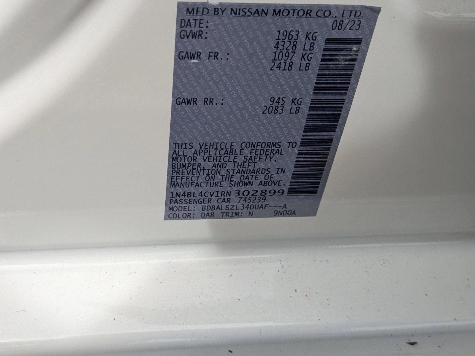 2024 Nissan Altima Vehicle Photo in Miami, FL 33135