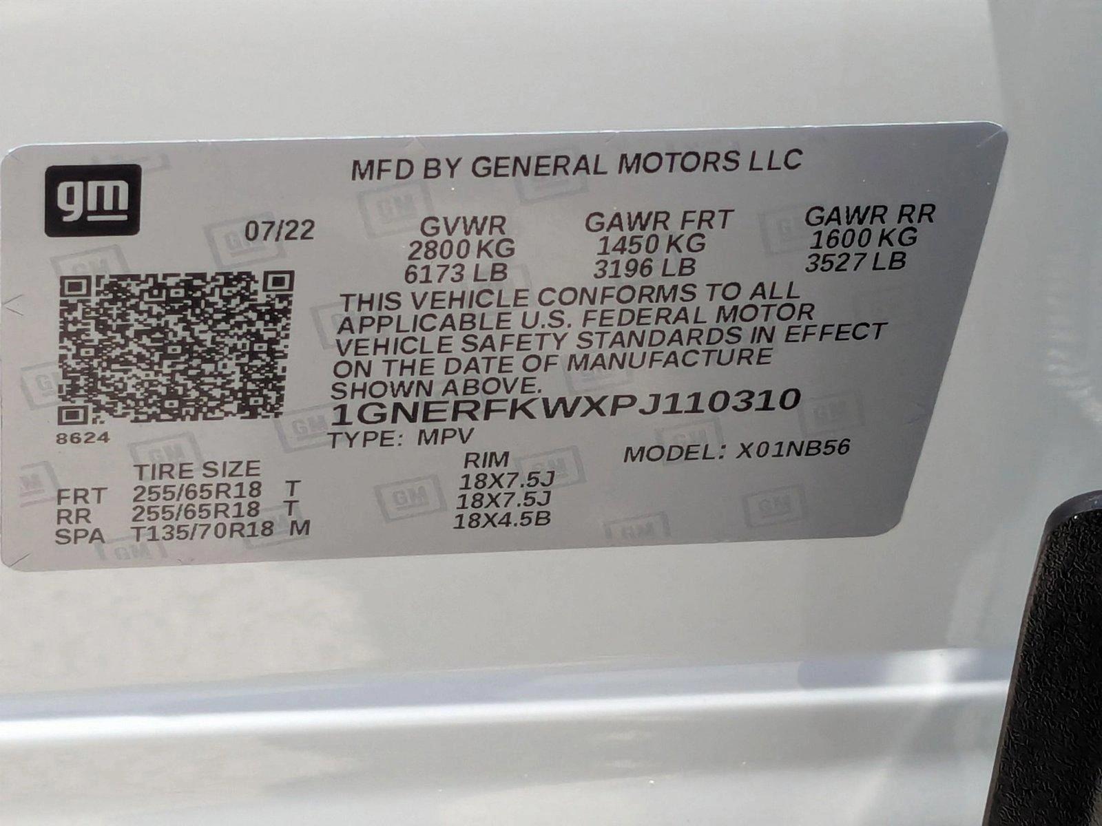 2023 Chevrolet Traverse Vehicle Photo in PEMBROKE PINES, FL 33024-6534