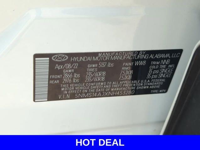 2022 Hyundai SANTA FE Vehicle Photo in Merrillville, IN 46410