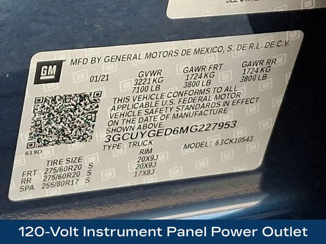 2021 Chevrolet Silverado 1500 Vehicle Photo in PAWLING, NY 12564-3219