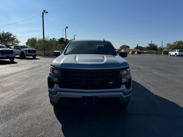 Used 2023 Chevrolet Silverado 1500 Custom with VIN 1GCPDBEK7PZ276545 for sale in Snyder, TX