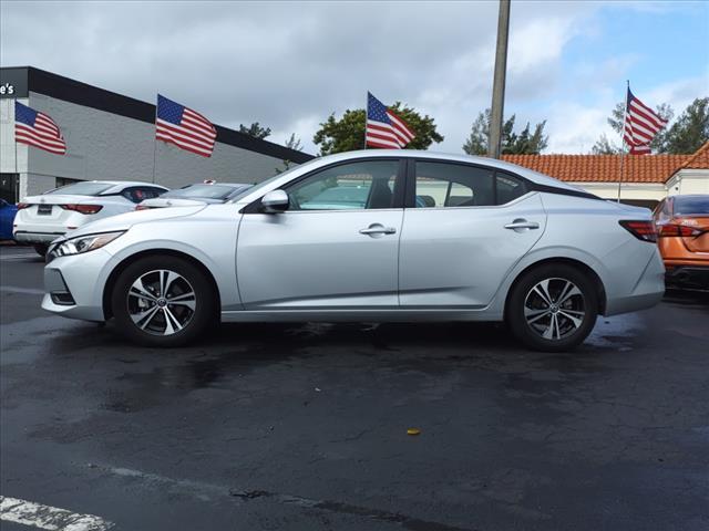 Certified 2023 Nissan Sentra SV with VIN 3N1AB8CV4PY233791 for sale in Doral, FL