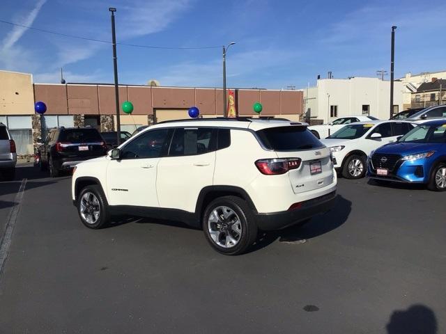 Used 2021 Jeep Compass Limited with VIN 3C4NJDCB1MT590287 for sale in Eureka, CA