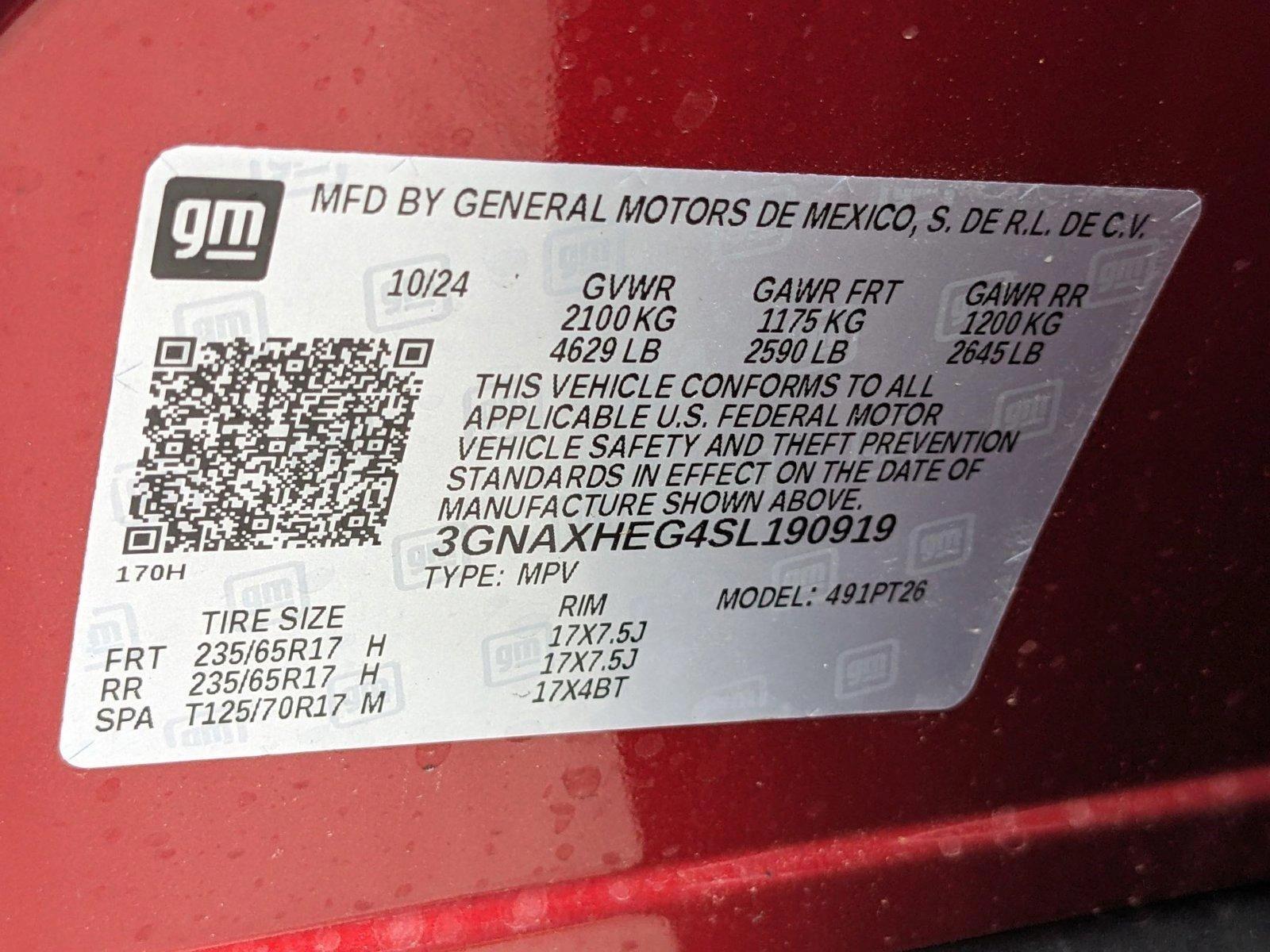 2025 Chevrolet Equinox Vehicle Photo in MIAMI, FL 33172-3015