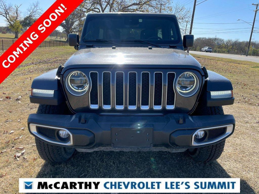 Used 2020 Jeep Wrangler Unlimited Sahara with VIN 1C4HJXEN4LW323093 for sale in Kansas City