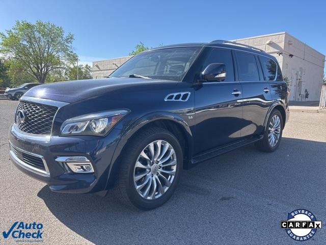 Used 2016 INFINITI QX80 Limited with VIN JN8AZ2NC6G9402219 for sale in Albuquerque, NM