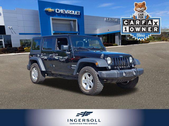 2018 Jeep Wrangler JK Unlimited Vehicle Photo in DANBURY, CT 06810-5034