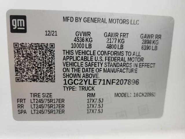 2022 Chevrolet Silverado 2500 HD Vehicle Photo in Kaukauna, WI 54130