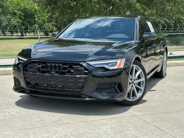 2025 Audi A6 Sedan Vehicle Photo in HOUSTON, TX 77090