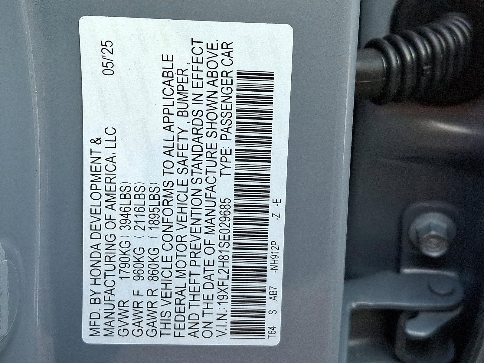 2025 Honda Civic Hatchback Vehicle Photo in Harrisburg, PA 17111