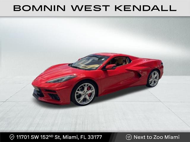 Used 2022 Chevrolet Corvette 3LT with VIN 1G1YC3D44N5104244 for sale in Miami, FL