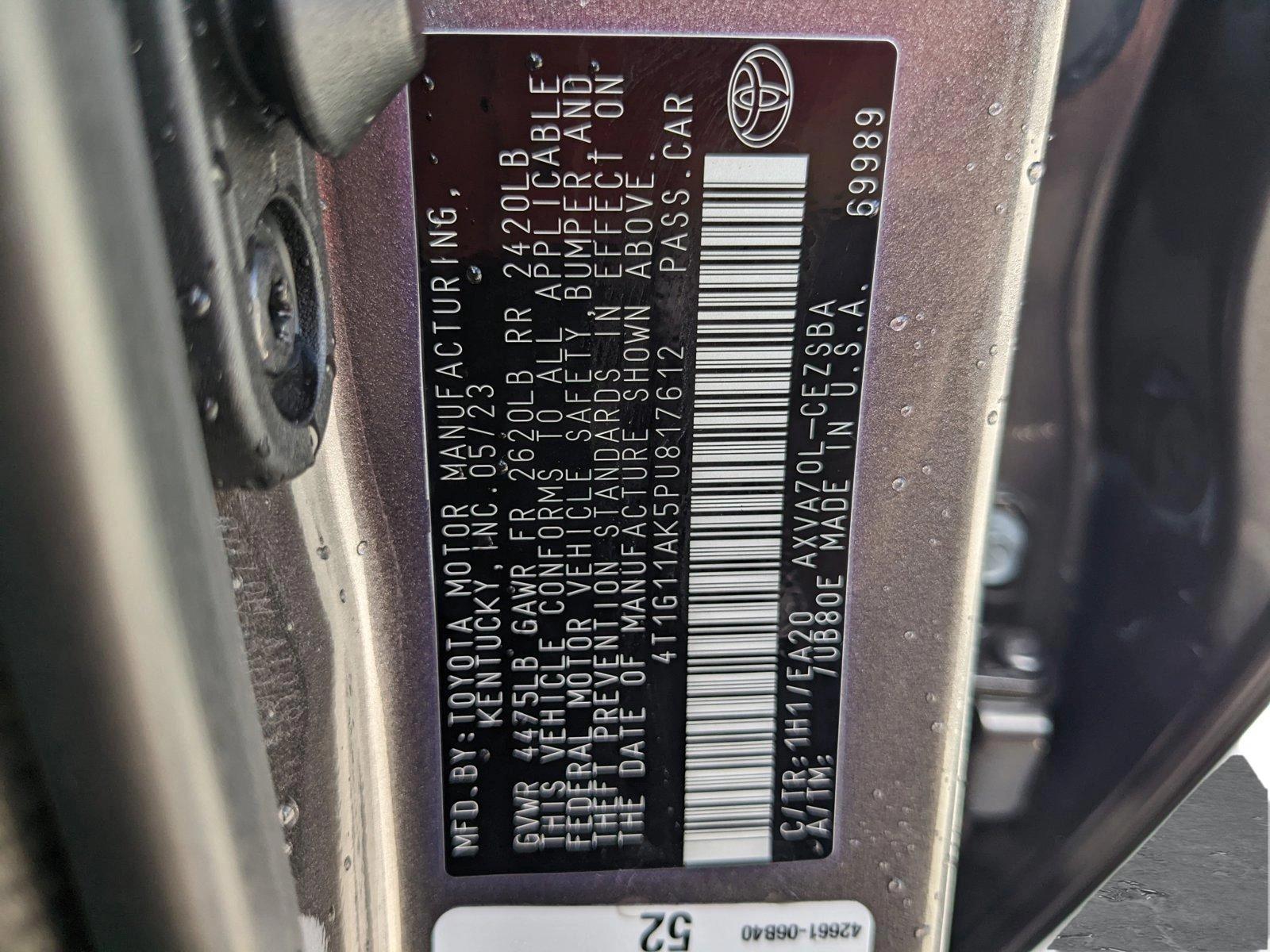 2023 Toyota Camry Vehicle Photo in Davie, FL 33331