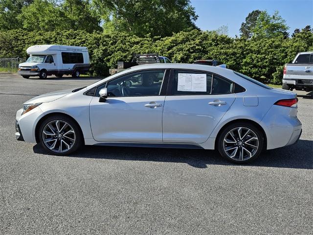 Used 2021 Toyota Corolla SE with VIN 5YFS4MCE0MP086532 for sale in Dublin, GA