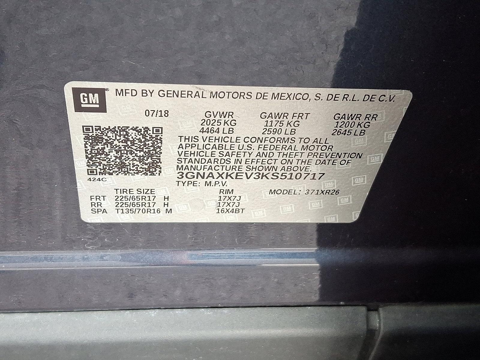 2019 Chevrolet Equinox Vehicle Photo in Harrisburg, PA 17111