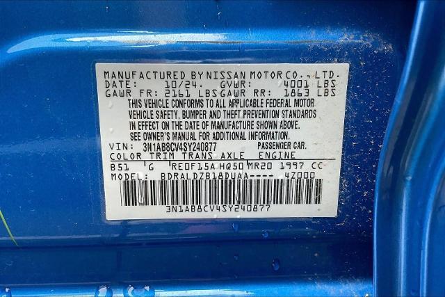 2025 Nissan Sentra Vehicle Photo in Tulsa, OK 74129