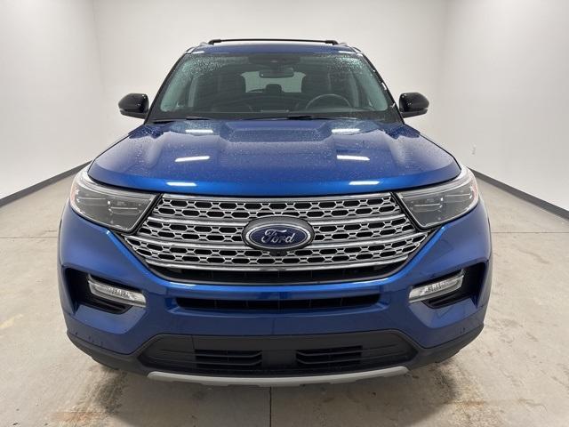 Used 2022 Ford Explorer Limited with VIN 1FMSK8FH1NGB82879 for sale in Pine River, Minnesota